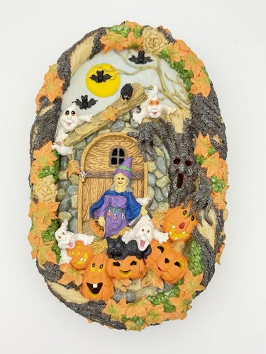 Vtg 90s halloween witch ghost - halloween,
