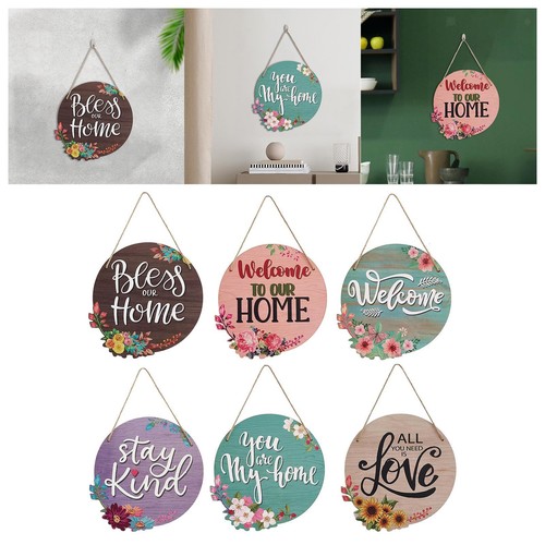 Welcome wreath sign - welcome,