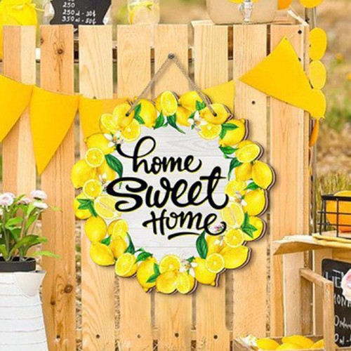 Front door wreath - front,