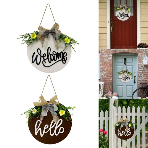 Welcome sign for front - sign, door