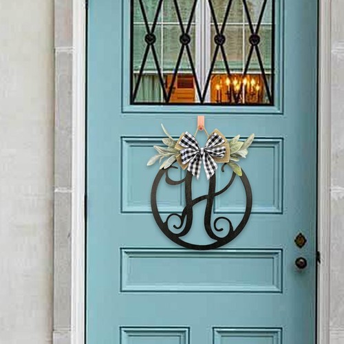Front door hanging sign - sign, wall