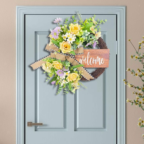 Artificial flower wreath wall - flower,