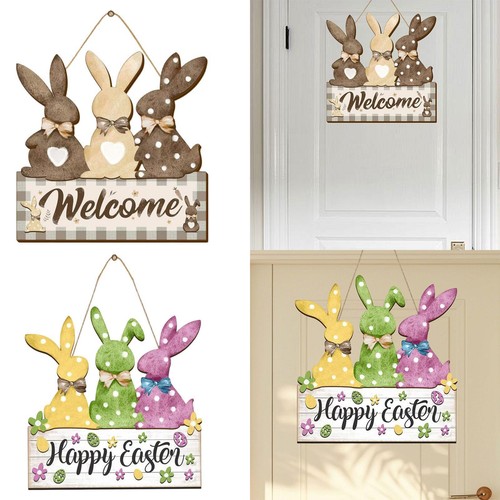Easter bunny wooden - easter,