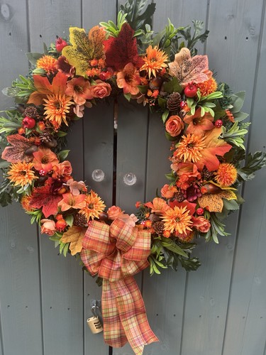 Handmade new door wreath - new,