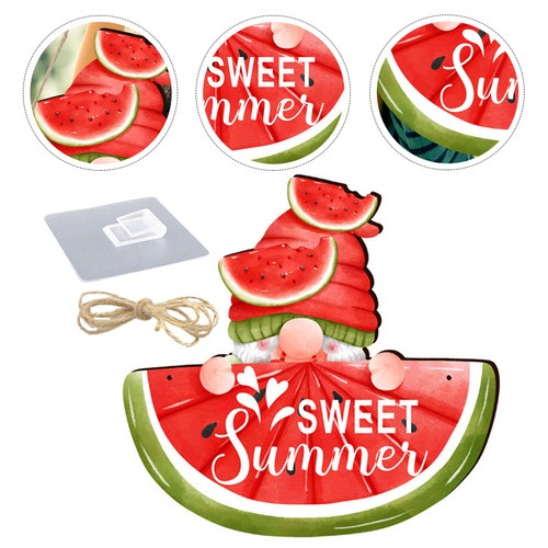 Door sign plaque watermelon - ,